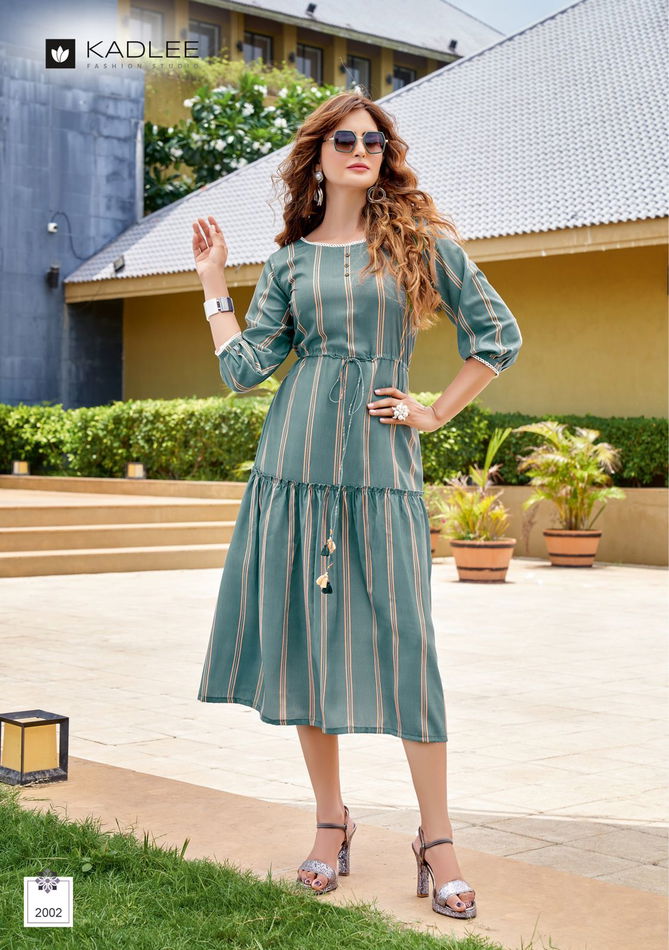 Kadlee Ashmi Fancy Party Wear Wholesale Kurti Collection